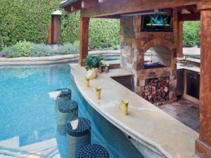 channel a resort experience with poolside bar