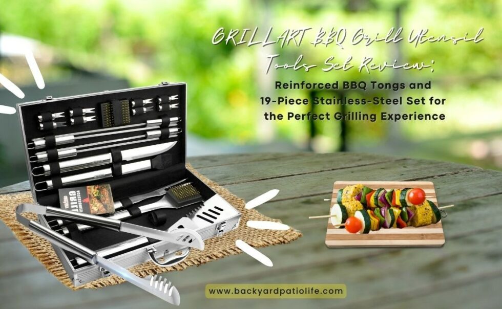 GRILLART BBQ Grill Utensil Make Your Best Grilling Experience!