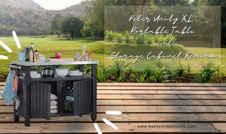 Title-Keter Unity XL Portable Table and Storage Cabinet Review