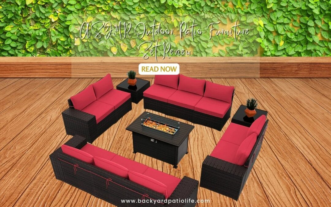 ASJMR Outdoor Patio Furniture Set Review