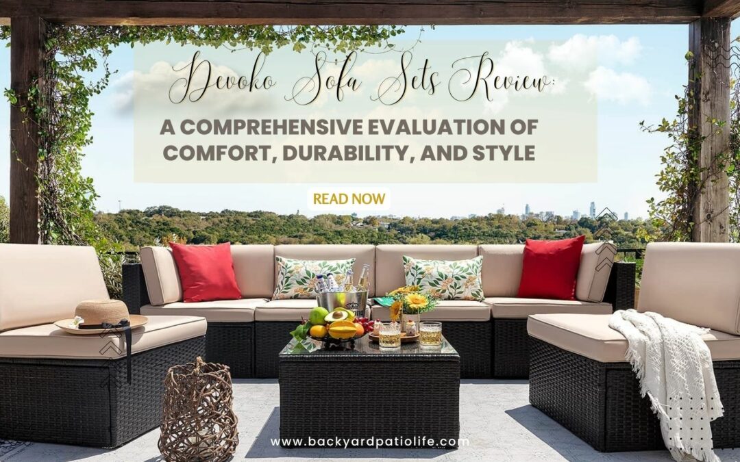 Devoko Sofa Sets Review A Comprehensive Evaluation of Comfort, Durability, and Style