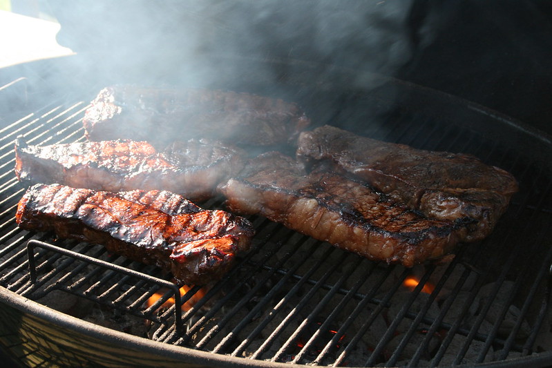 Grilled Steak / Flickr / Liz Lawley