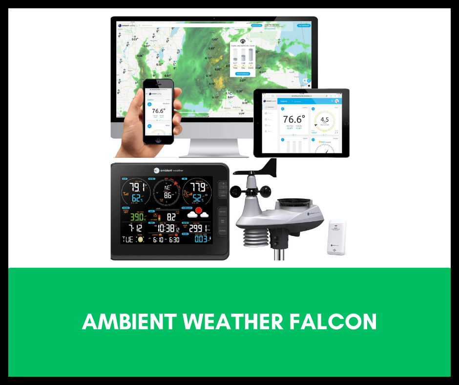 ambient weather falcon, Best Smart Weather Station for Home